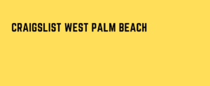 craigslist west palm beach